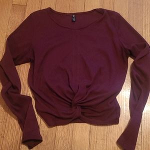 Onzie long sleeve crop